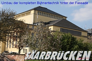 Staatstheater Saarbrücken; Bühnentechnik-Gebäude